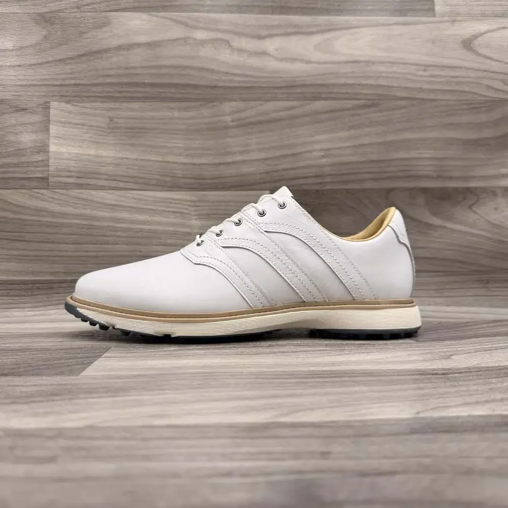 Adidas MC Z-Traxion NWOT Spikeless Golf Shoe White Preloved Ink